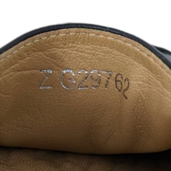 CHANEL espadrille flats loafers interlocking CC logo black leather 39 - Picture 7 of 11